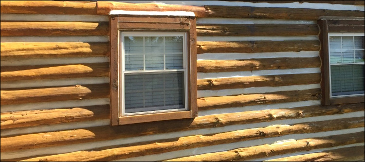 Log Home Whole Log Replacement  Ruckersville, Virginia